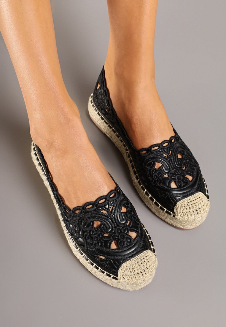 Espadrile Elnil Negre