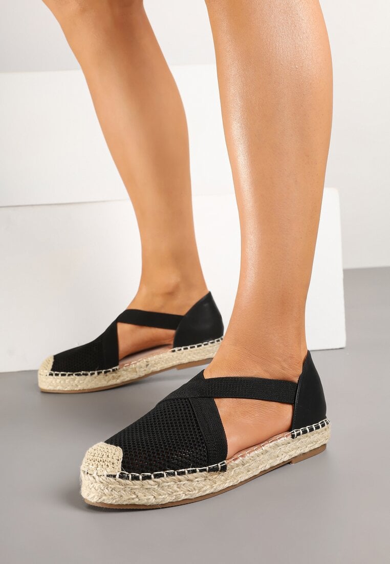 Espadrile Morithia Negre