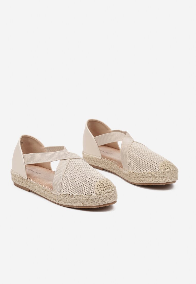 Espadrile Morithia Bej