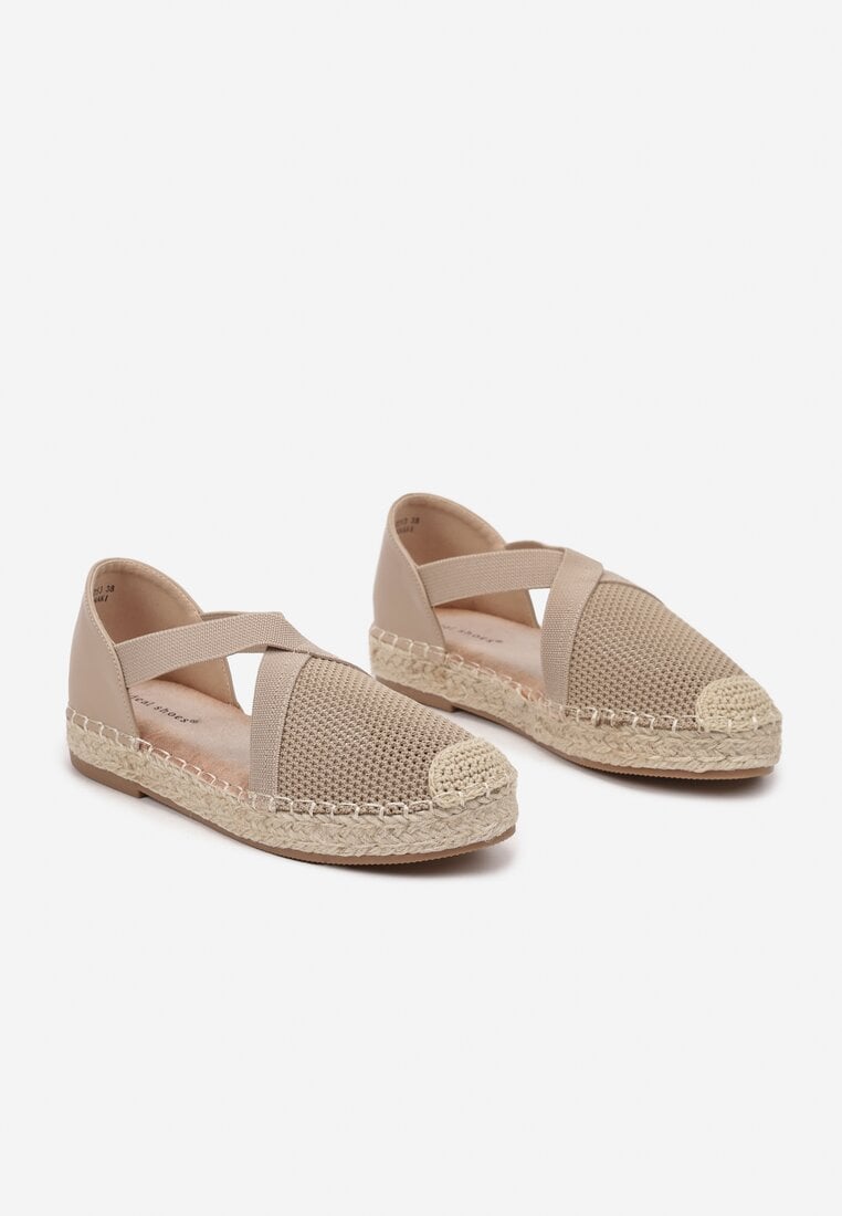 Espadrile Morithia Bej închis