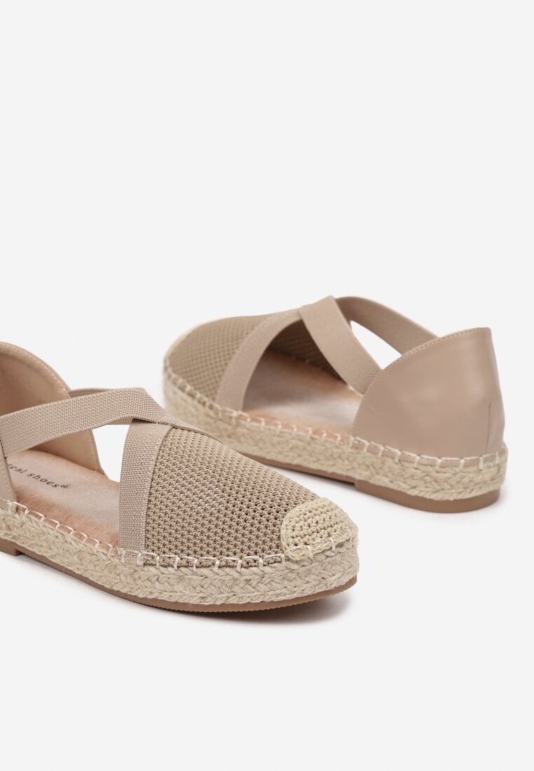 Espadrile Morithia Bej închis