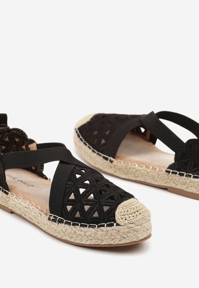 Espadrile Deothra Negre