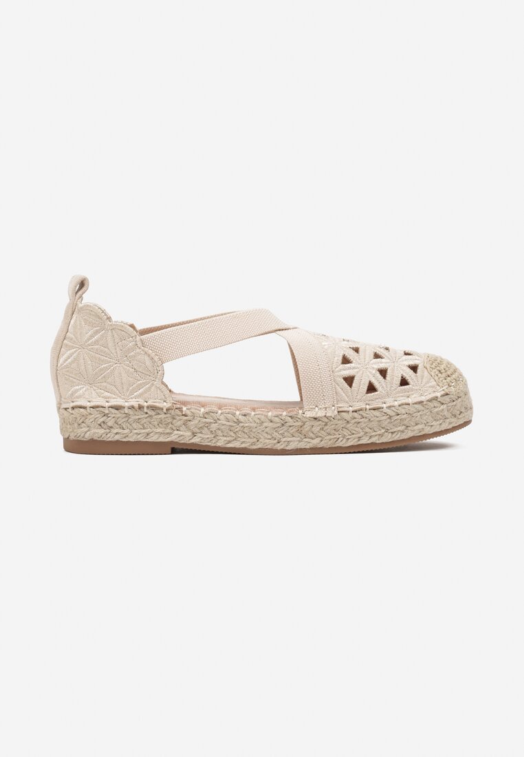 Espadrile Deothra Bej