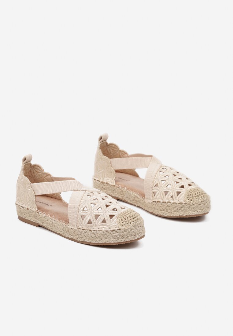Espadrile Deothra Bej