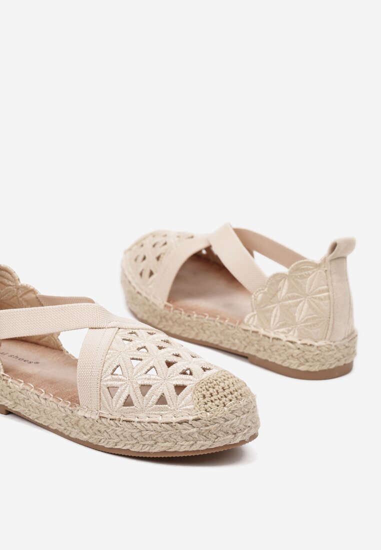 Espadrile Deothra Bej