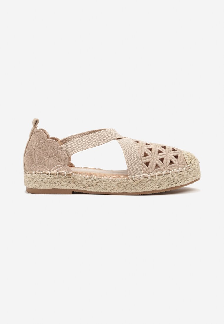 Espadrile Deothra Bej închis