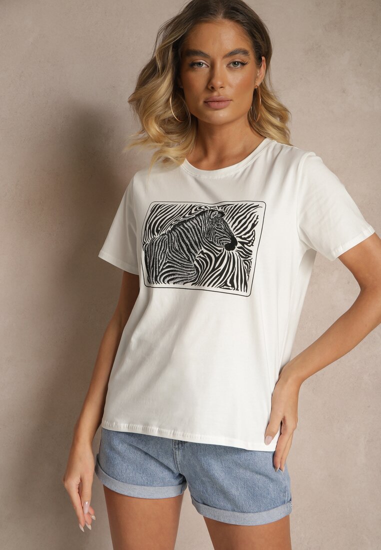 T-shirt Nalornis Alb