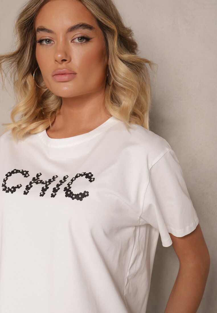 T-shirt Naloreth Alb