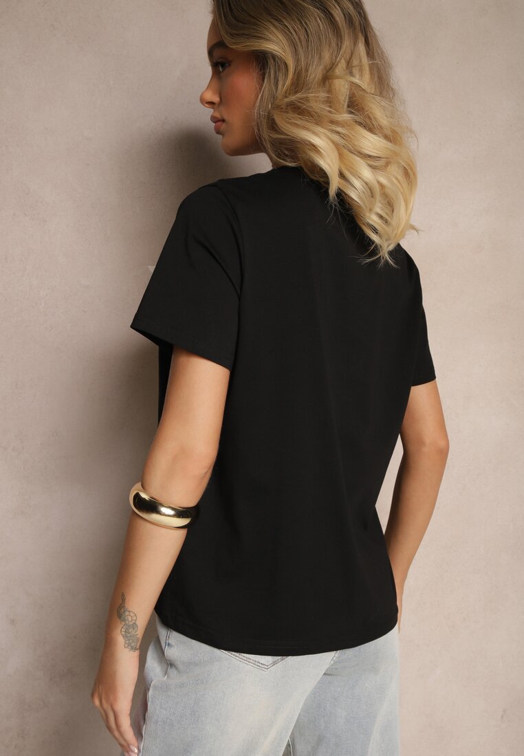 T-shirt Nalathra Negru