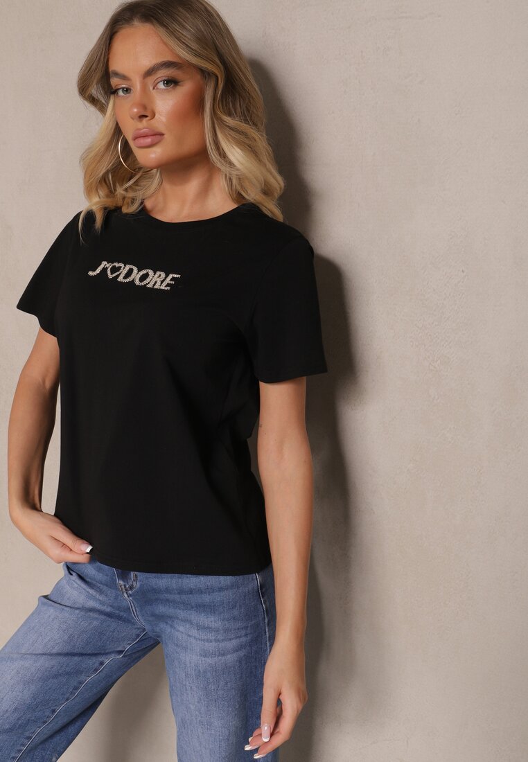 T-shirt Nalothra Negru