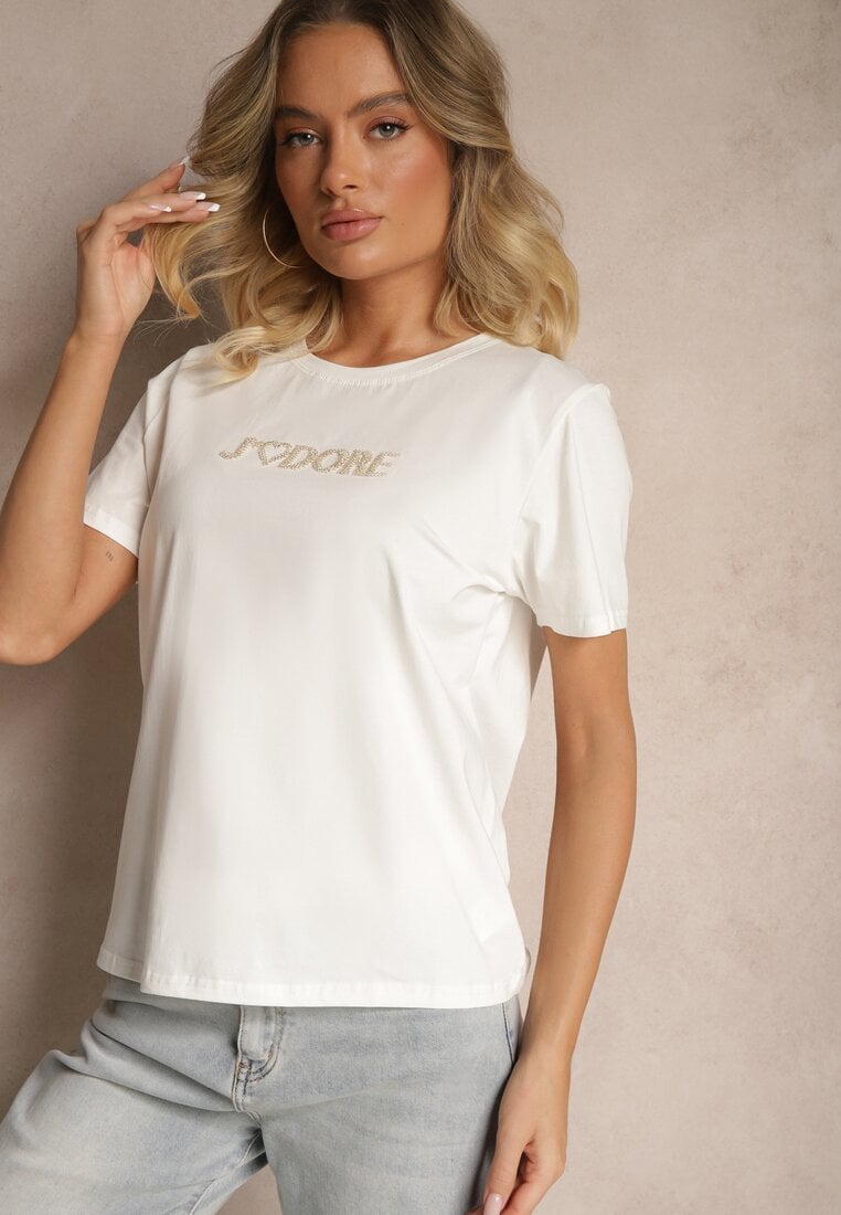 T-shirt Nalothra Alb