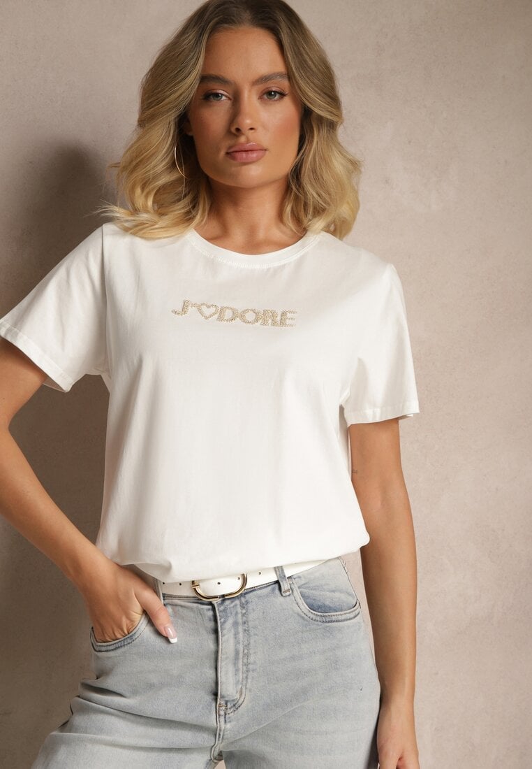 T-shirt Nalothra Alb