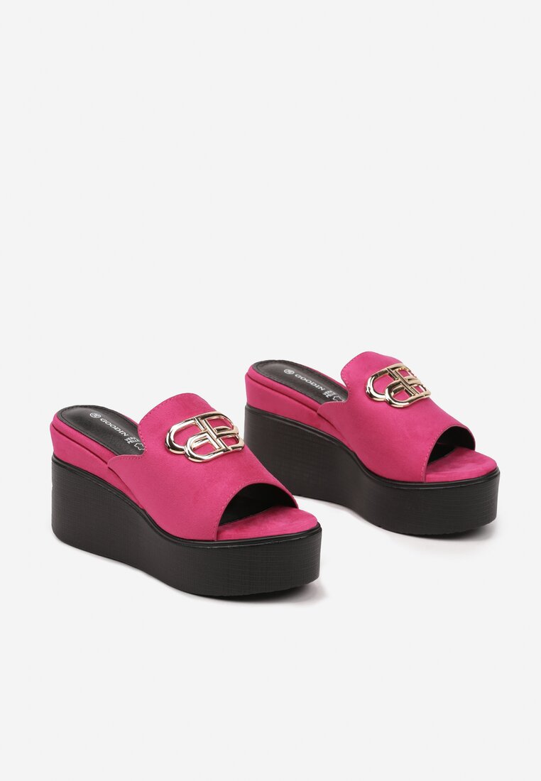 Papuci Eleaneren Fucsia