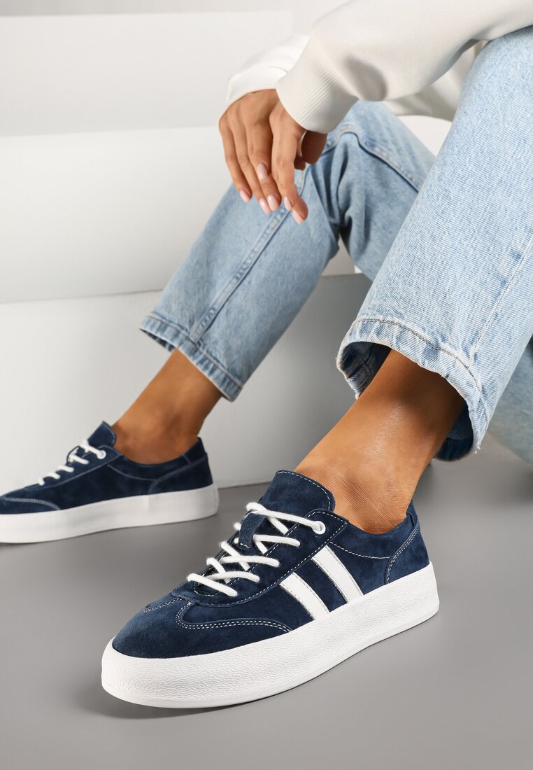 Sneakers Eleadria Bleumarin