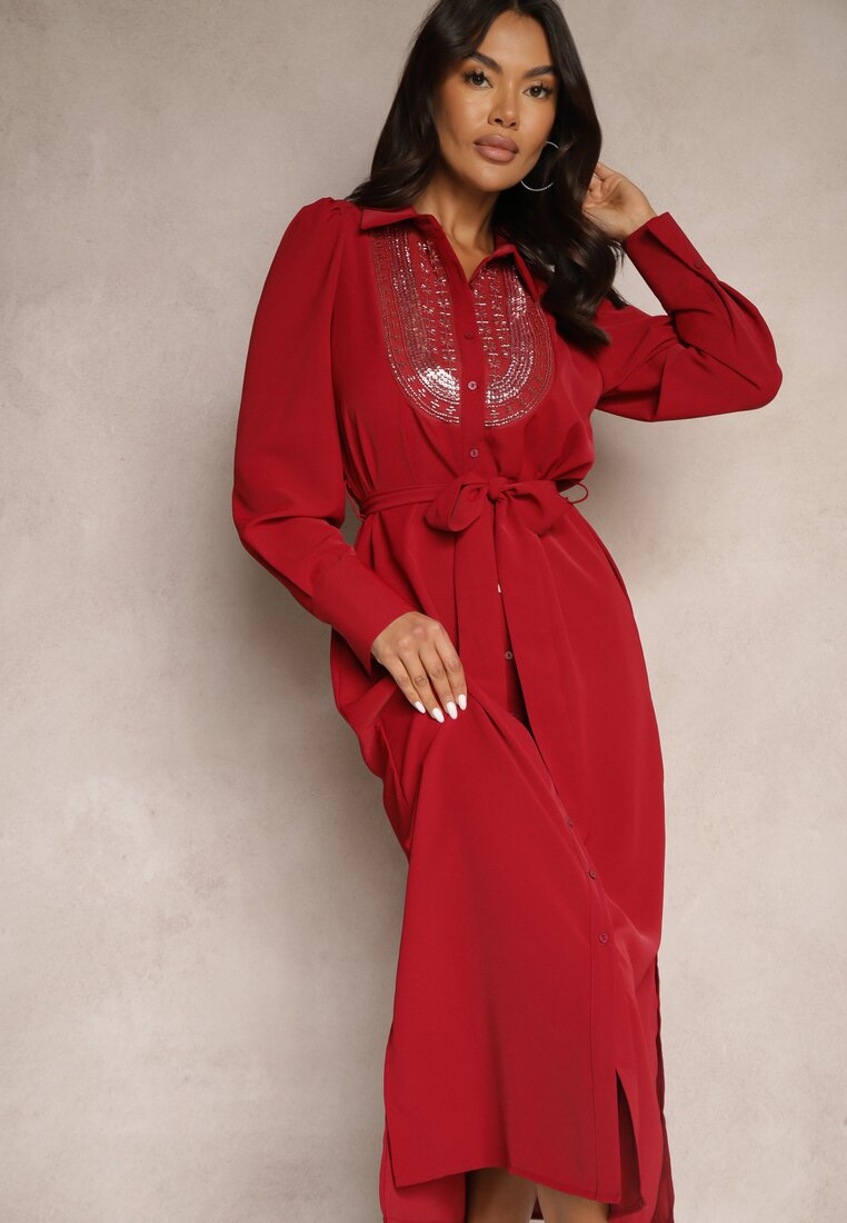 Rochie Tidanis Bordo