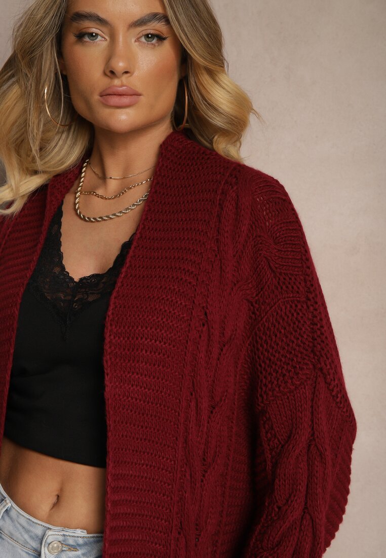 Cardigan Bordo