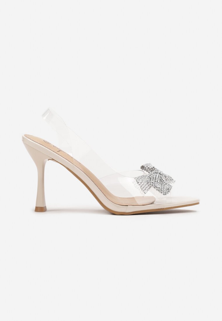 Pantofi stiletto Hanwen Bej