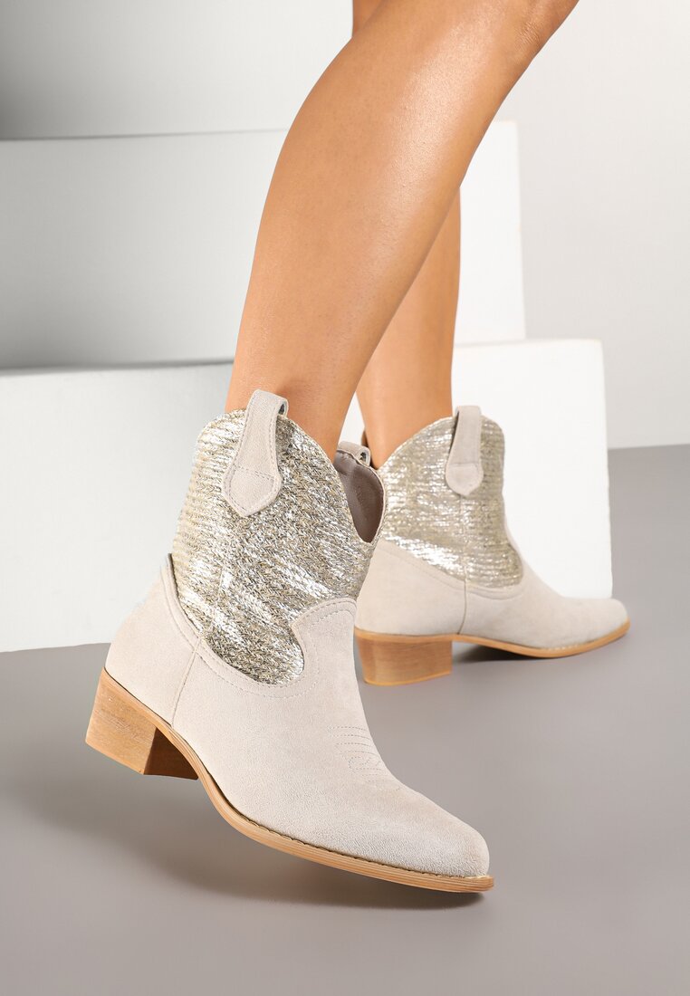 Botine Elearisha Argintii