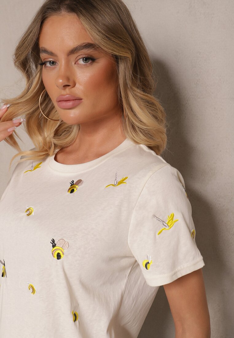 T-shirt Falvivi Bej