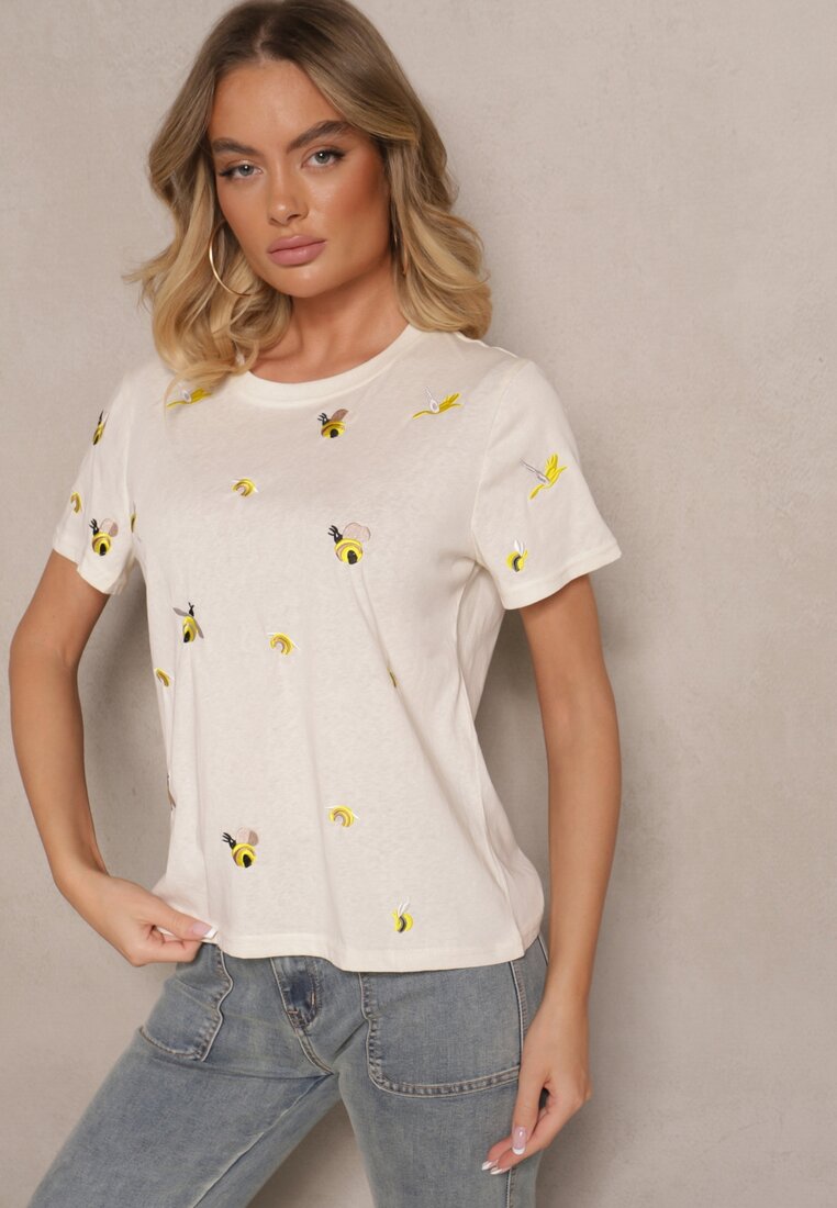 T-shirt Falvivi Bej