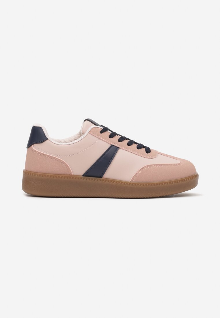 Sneakers Hanivra Roz cu bleumarin