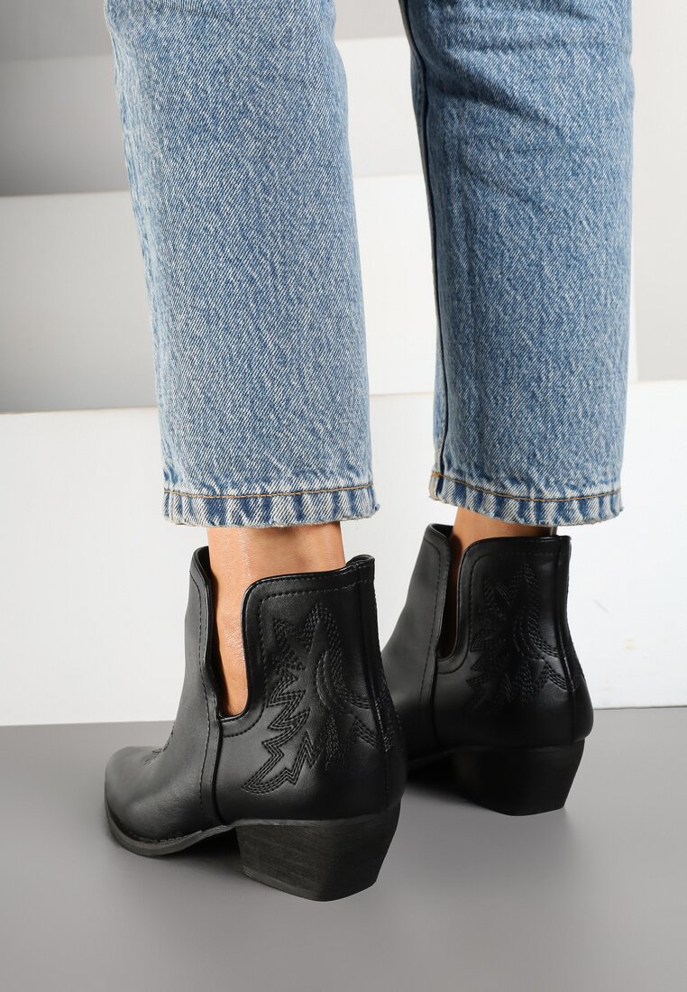 Botine Hanaries Negre