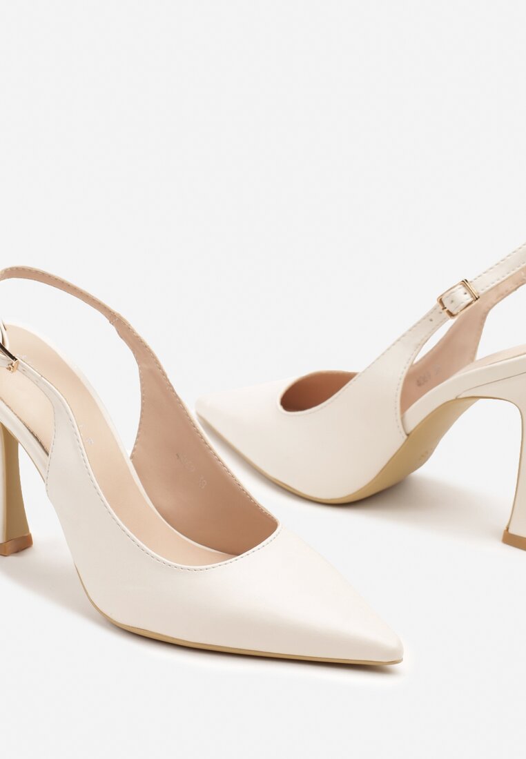 Pantofi stiletto Dolandra Bej