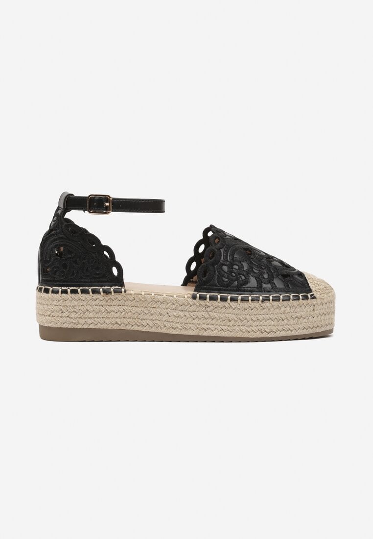 Espadrile Eleanil Negre