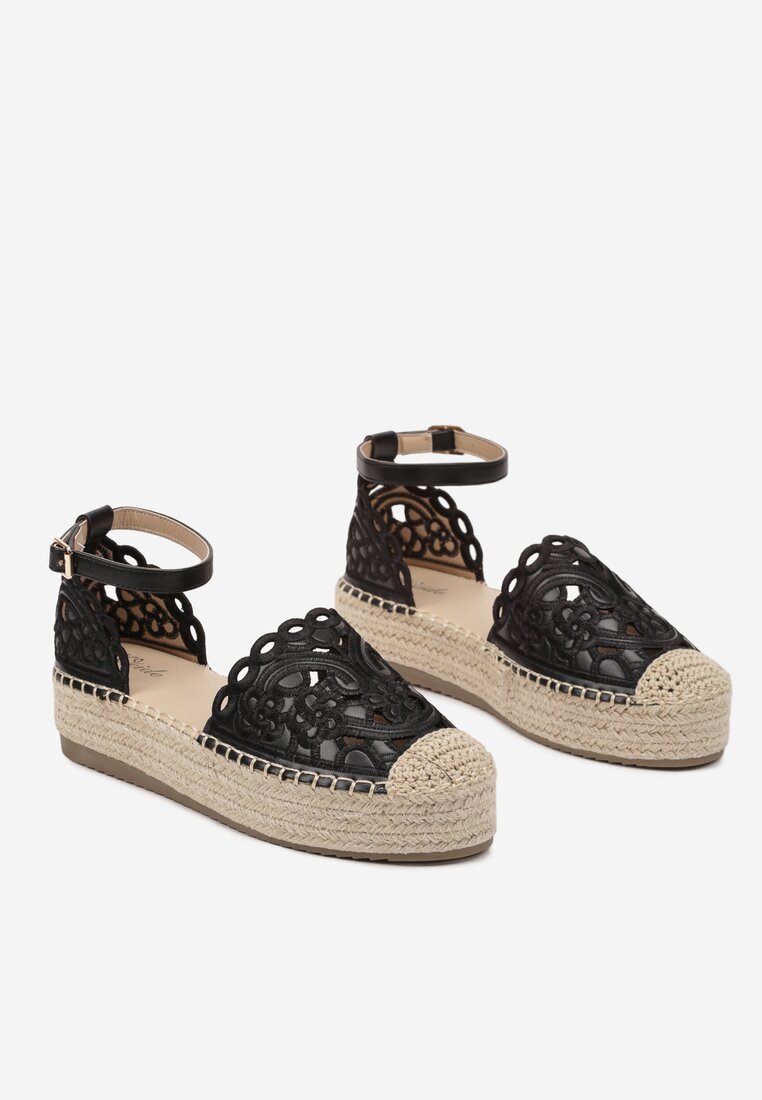 Espadrile Eleanil Negre