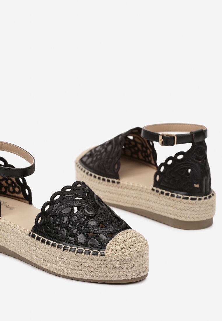 Espadrile Eleanil Negre