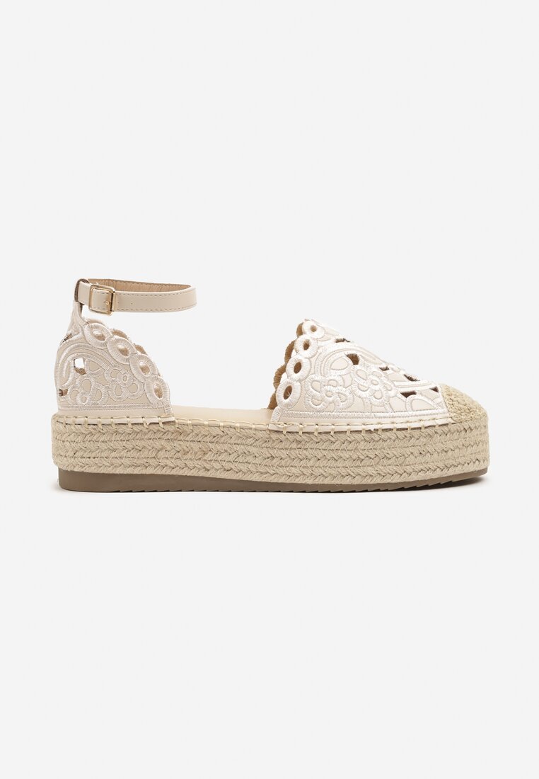 Espadrile Eleanil Bej