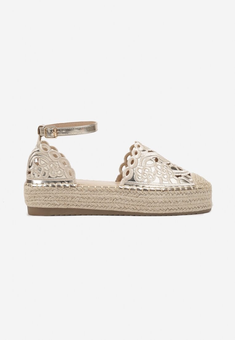 Espadrile Eleanil Aurii