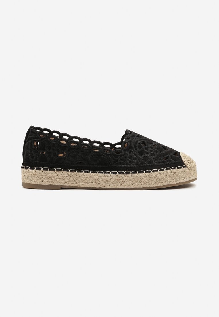 Espadrile Elearwen Negre