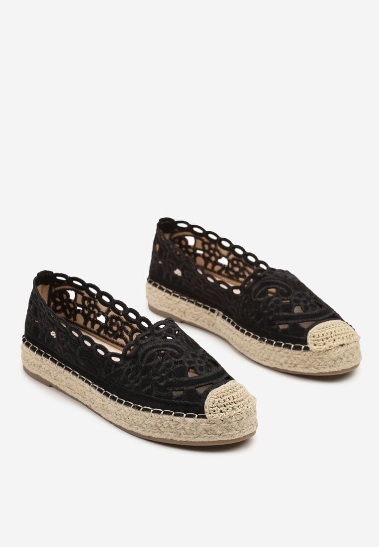 Espadrile Elearwen Negre