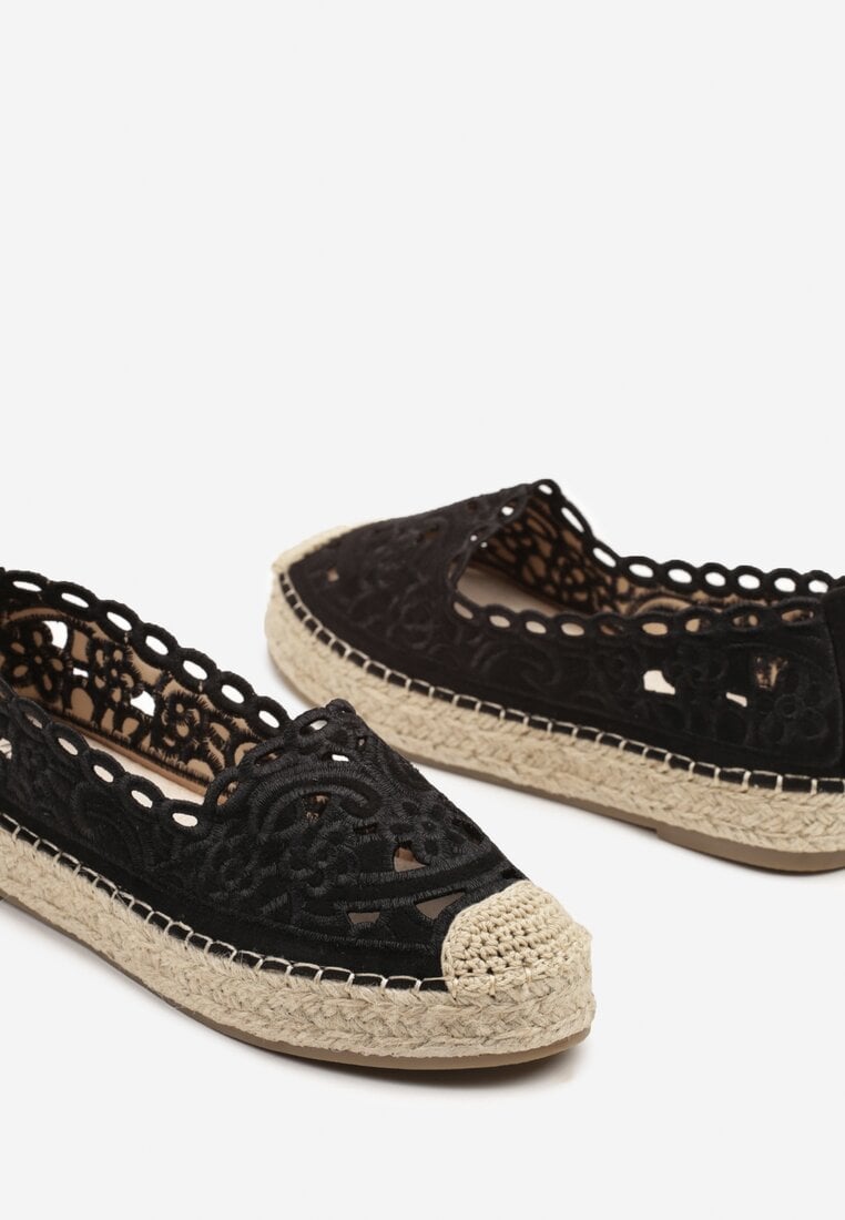 Espadrile Elearwen Negre