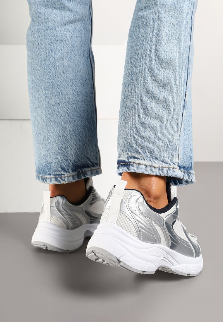 Sneakers Zollexia Argintii