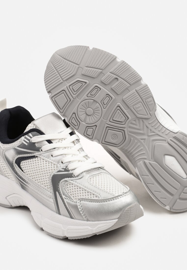Sneakers Zollexia Argintii