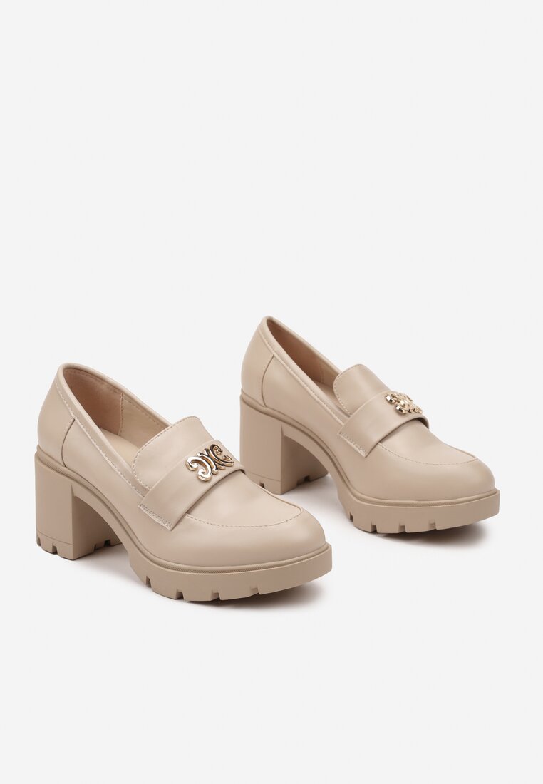 Pantofi casual Firlexia Bej