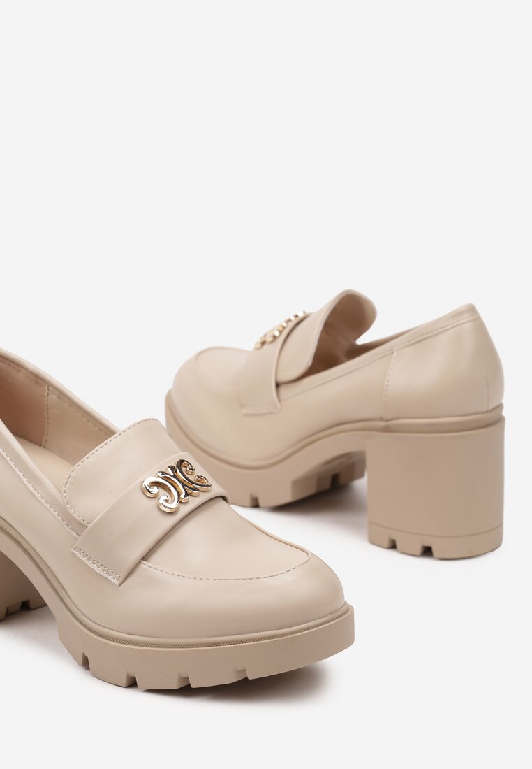 Pantofi casual Firlexia Bej