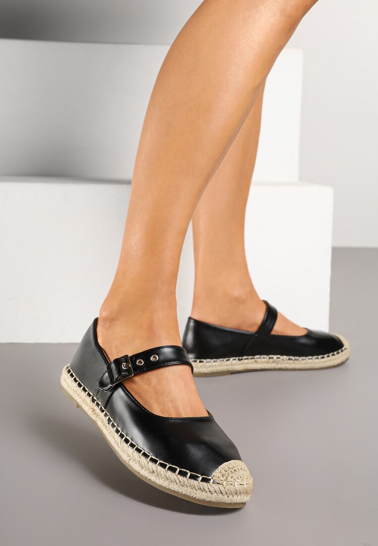 Espadrile Galvesis Negre
