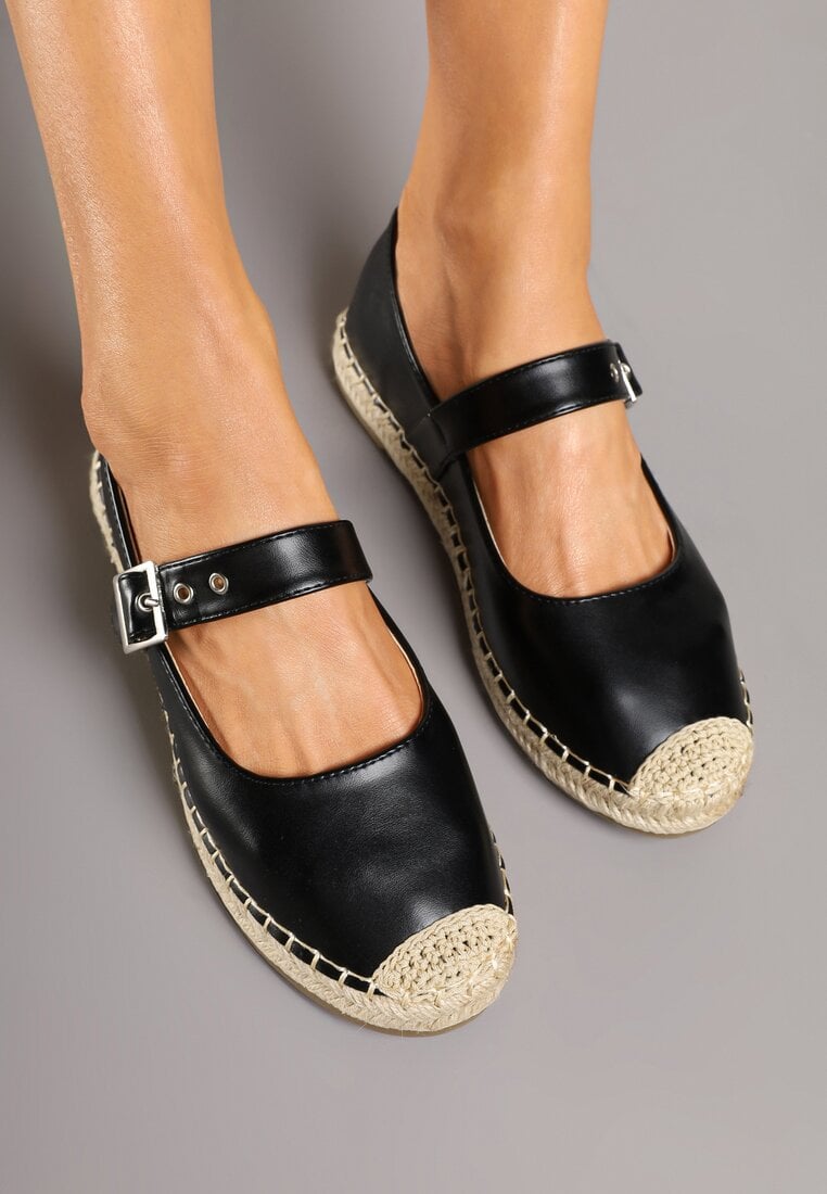 Espadrile Galvesis Negre