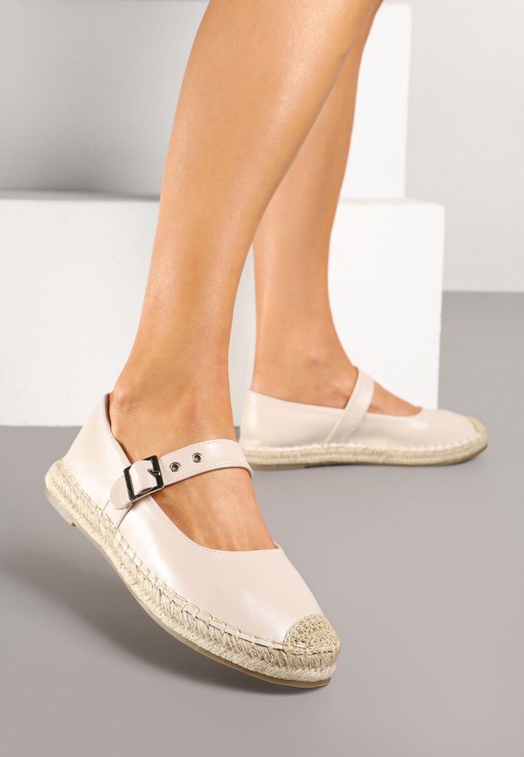 Espadrile Galvesis Bej
