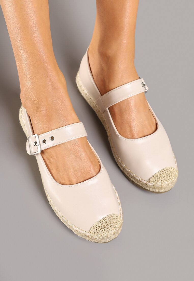Espadrile Galvesis Bej