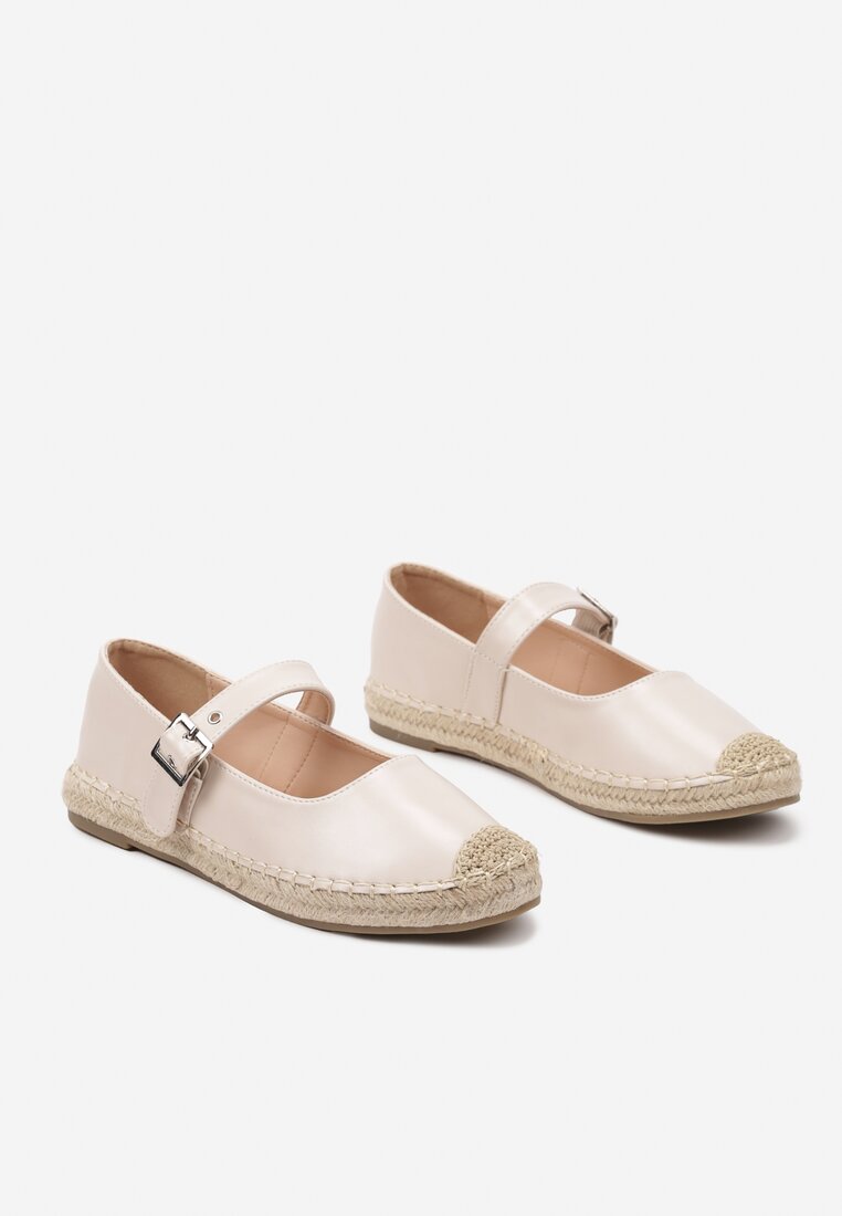 Espadrile Galvesis Bej