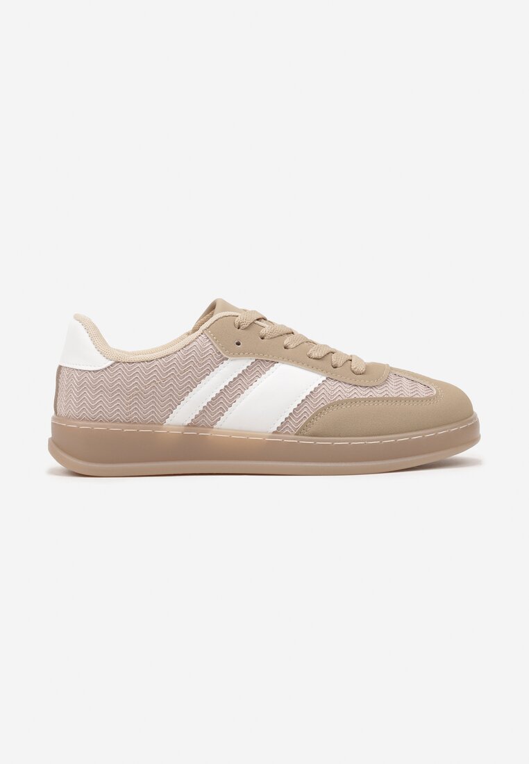 Sneakers Eleaniria Bej închis