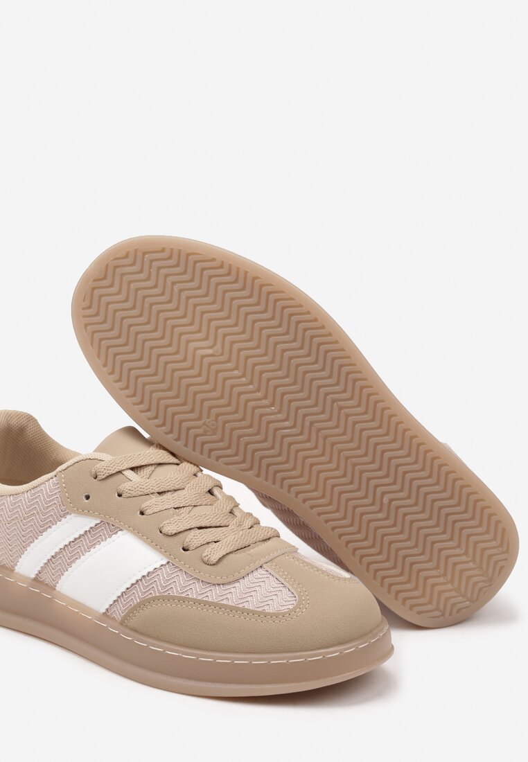 Sneakers Eleaniria Bej închis
