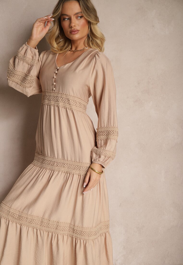 Rochie Gonolen Bej