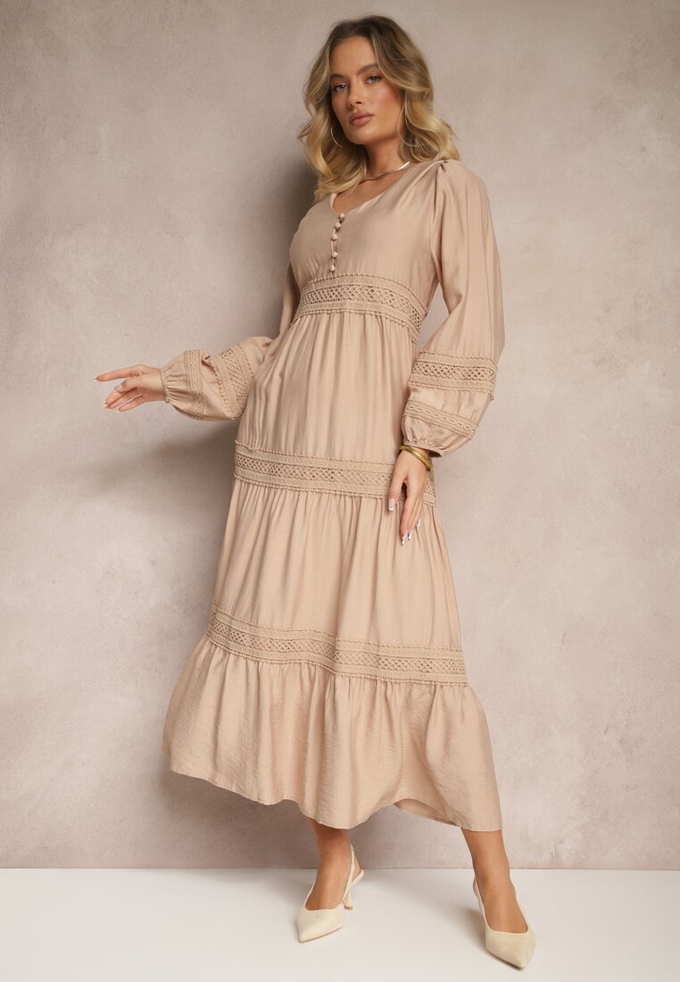 Rochie Gonolen Bej