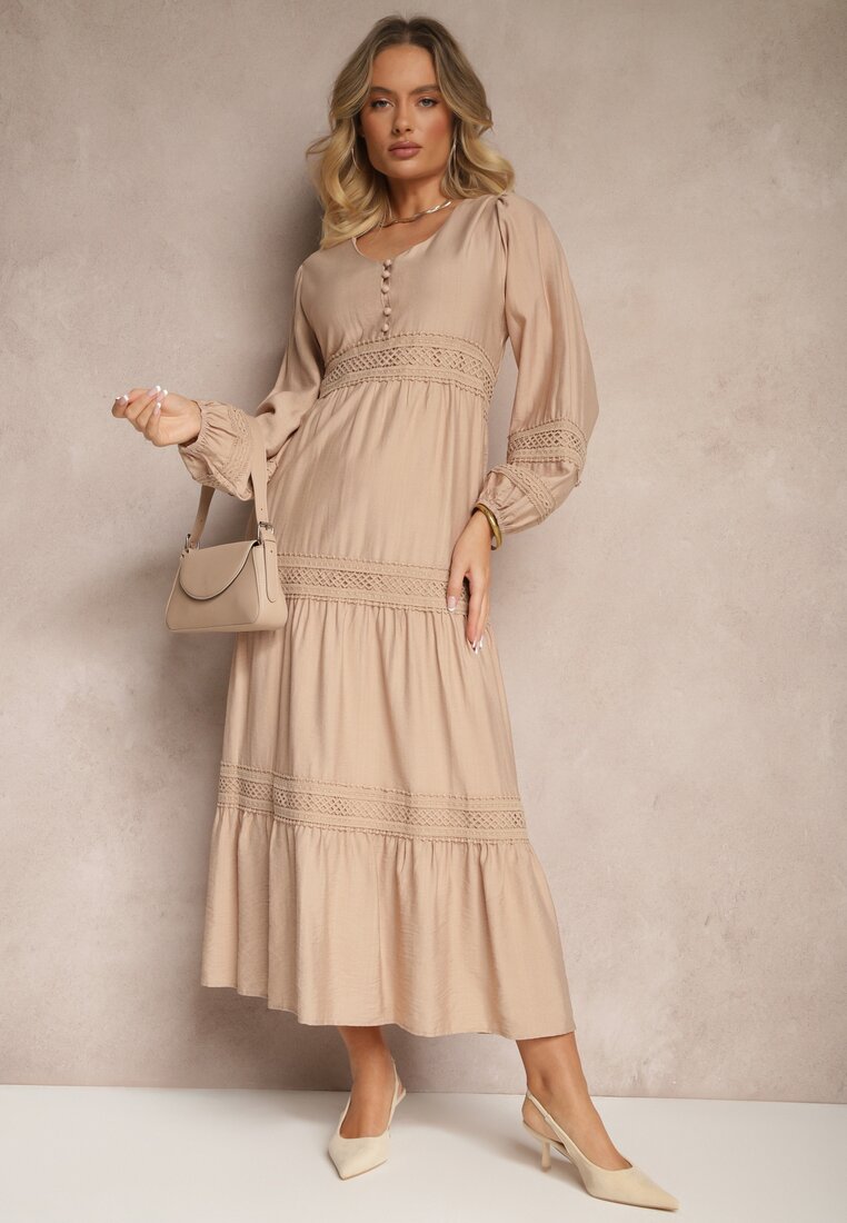 Rochie Gonolen Bej