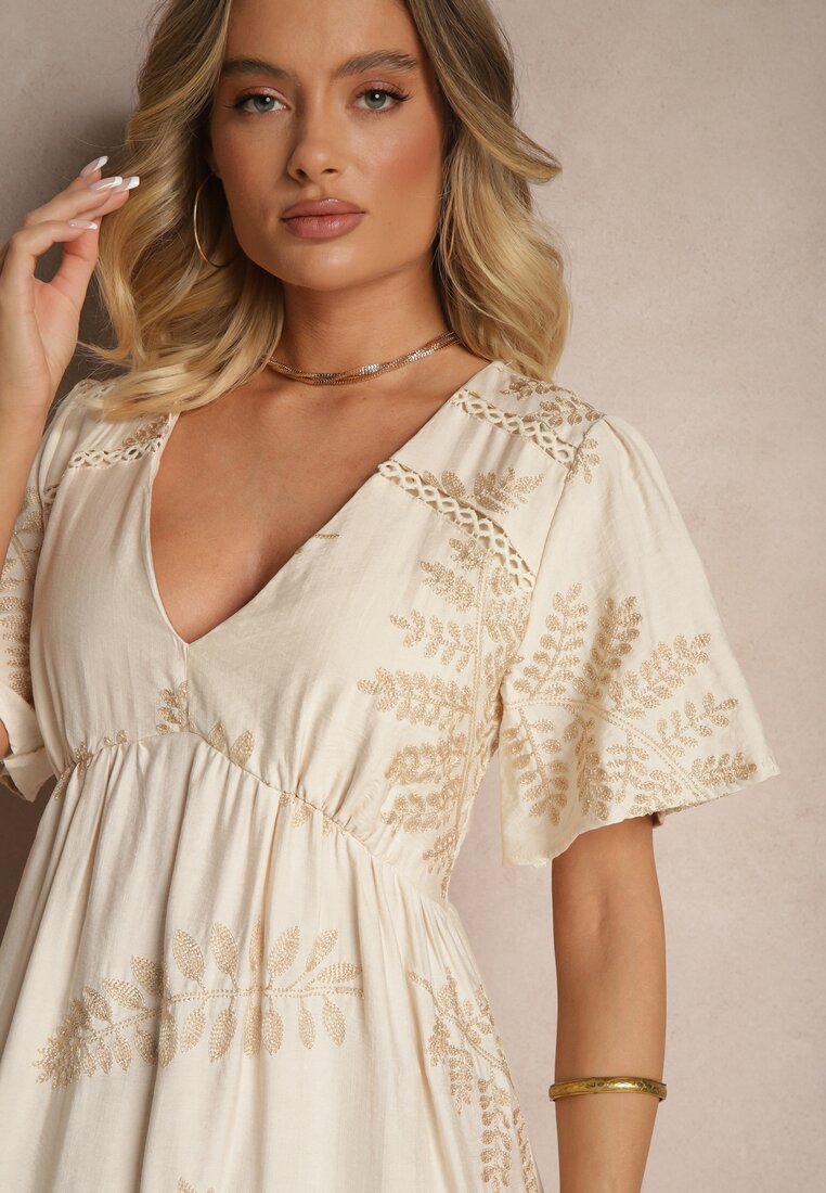 Rochie Tirvesa Bej